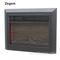 High Quality golden edge inert Decorative Electric Fireplace